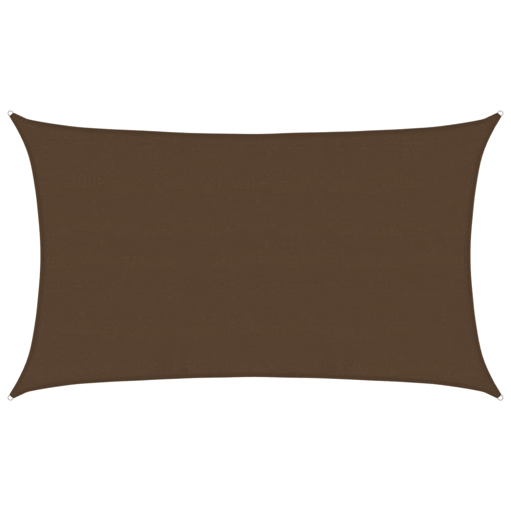 Vela Parasole 160 g/m² Marrone 5x8 m in HDPE