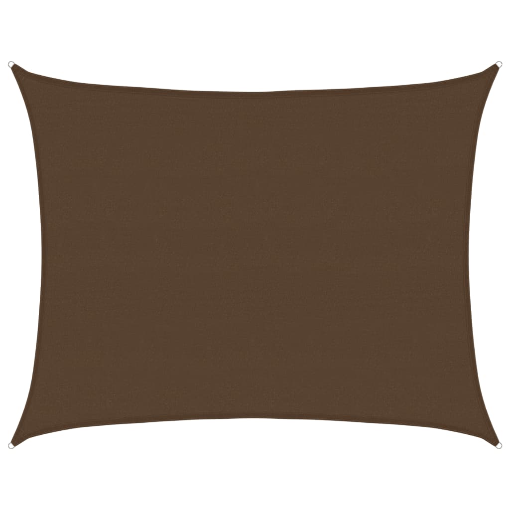 Vela Parasole 160 g/m² Marrone 6x8 m in HDPE