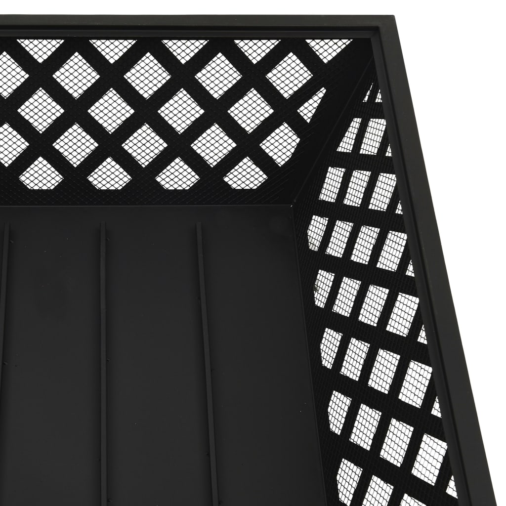 Braciere con Attizzatoio 64 cm XXL in Acciaio