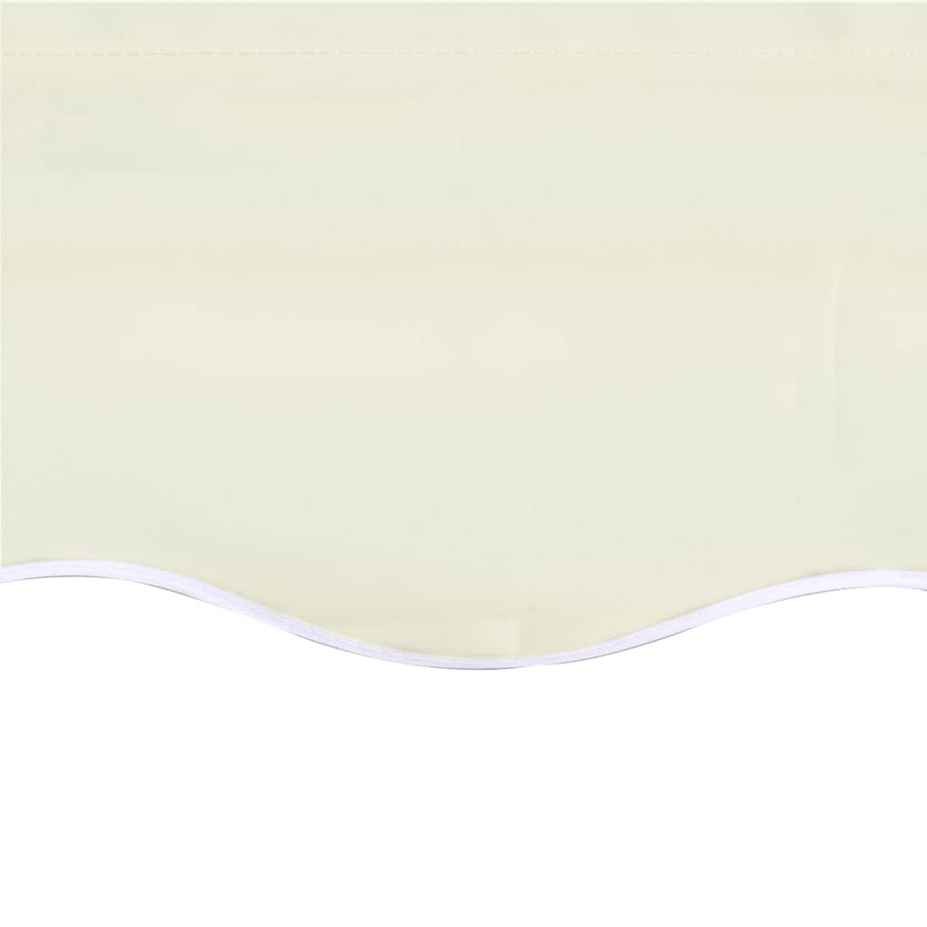 Tessuto di Ricambio per Tenda da Sole Crema 400x350 cm Poliestere