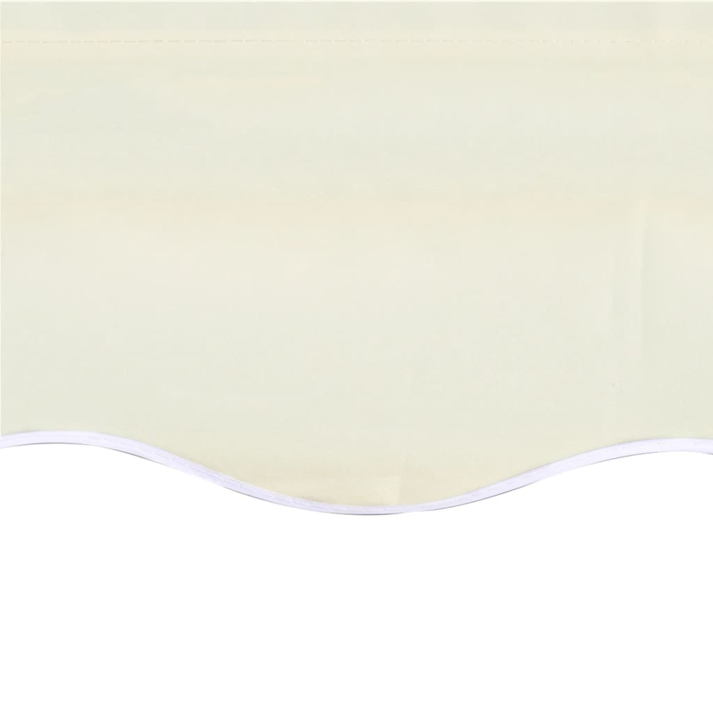 Tessuto di Ricambio per Tenda da Sole Crema 450x350 cm Poliestere