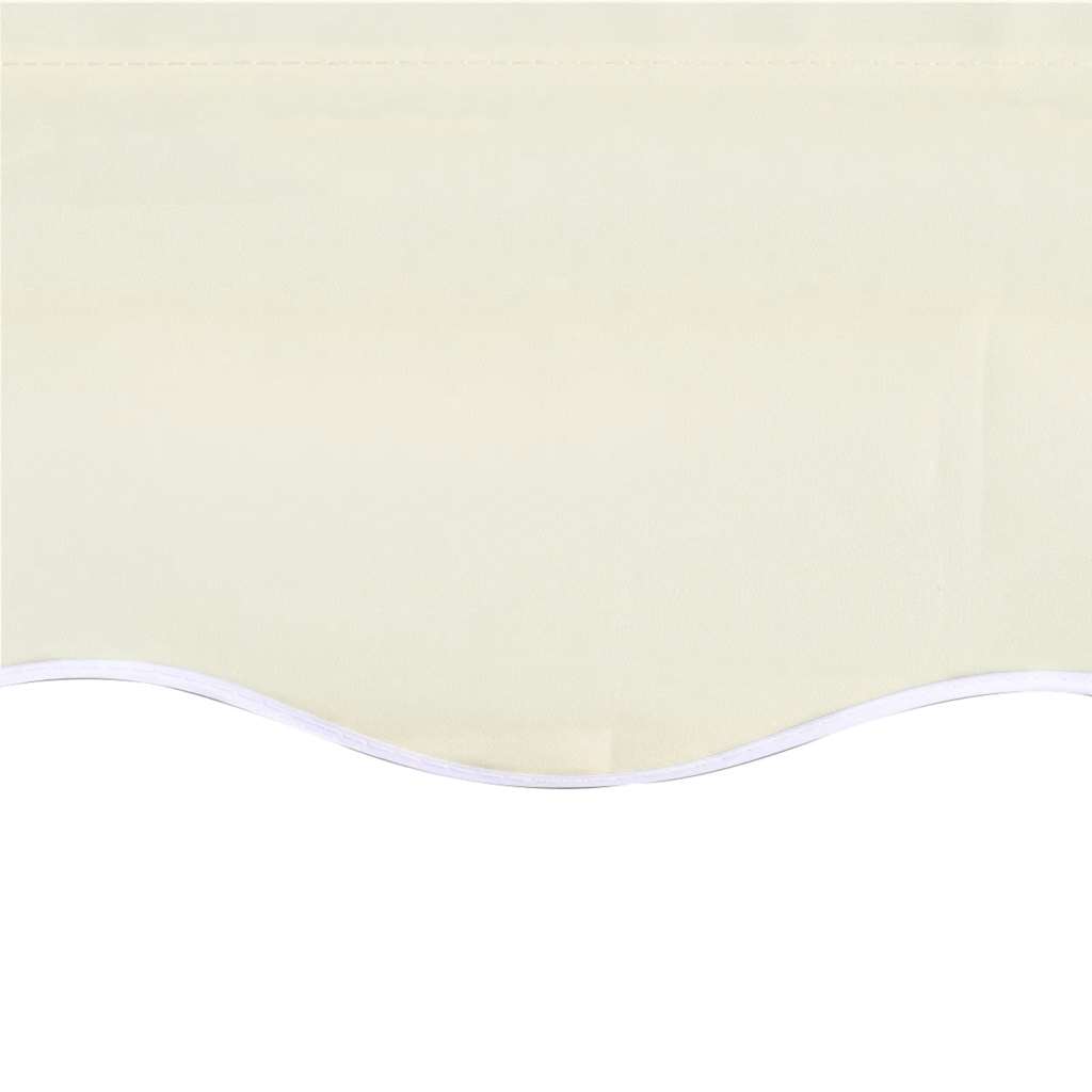 Tessuto di Ricambio per Tenda da Sole Crema 600x350 cm Poliestere