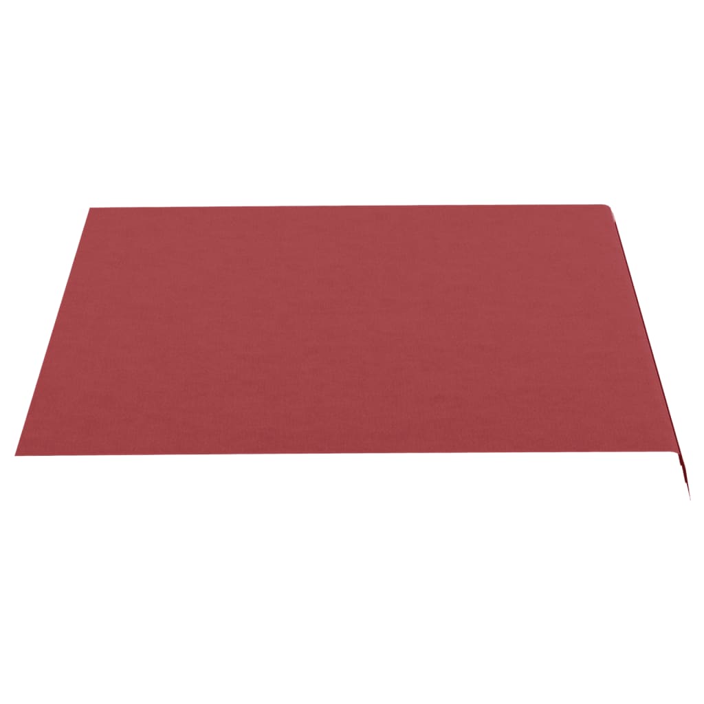 Tessuto di Ricambio per Tenda da Sole Rosso Borgogna 300x250 cm Poliestere