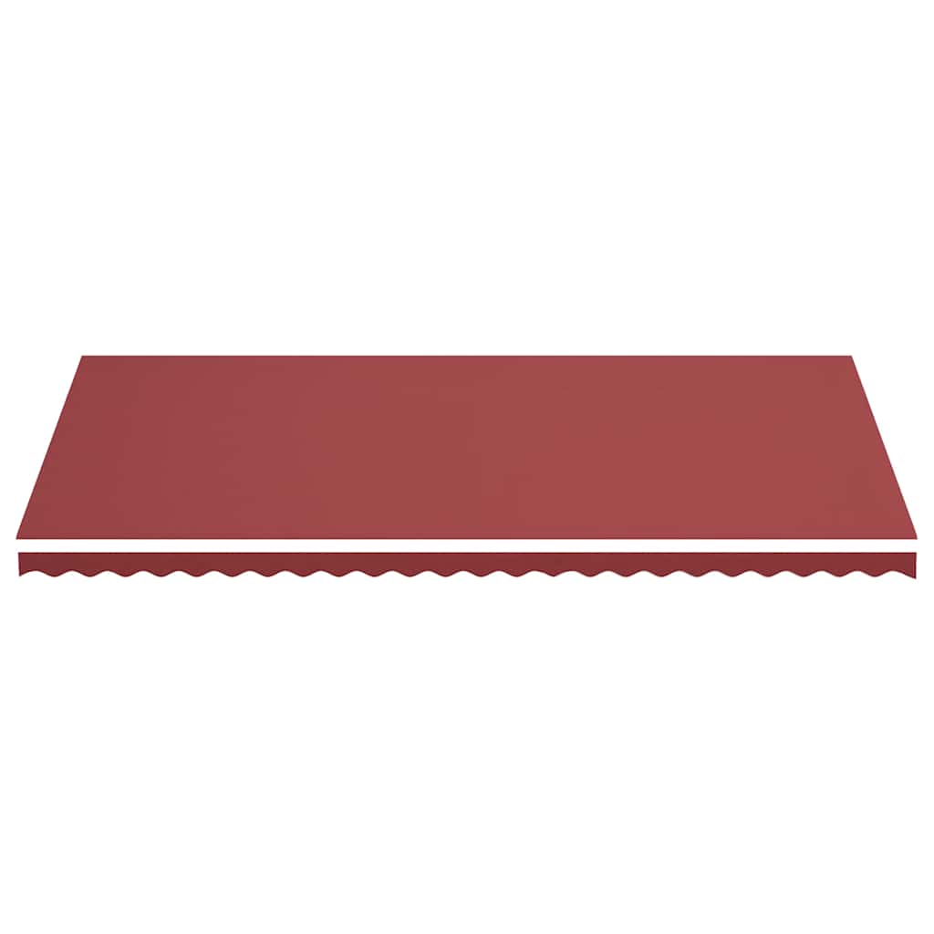 Tessuto di Ricambio per Tenda da Sole Rosso Borgogna 600x300 cm Poliestere