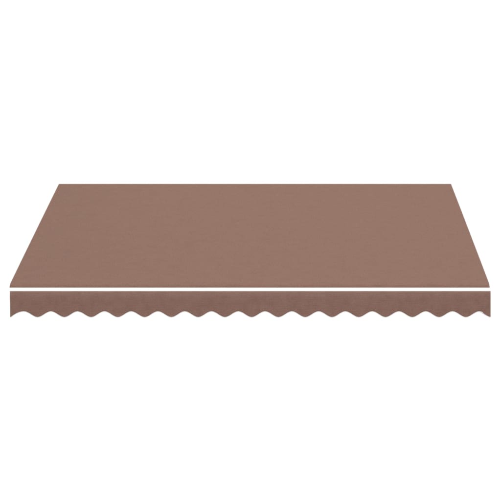 Tessuto di Ricambio per Tenda da Sole Marrone 300x250 cm Poliestere