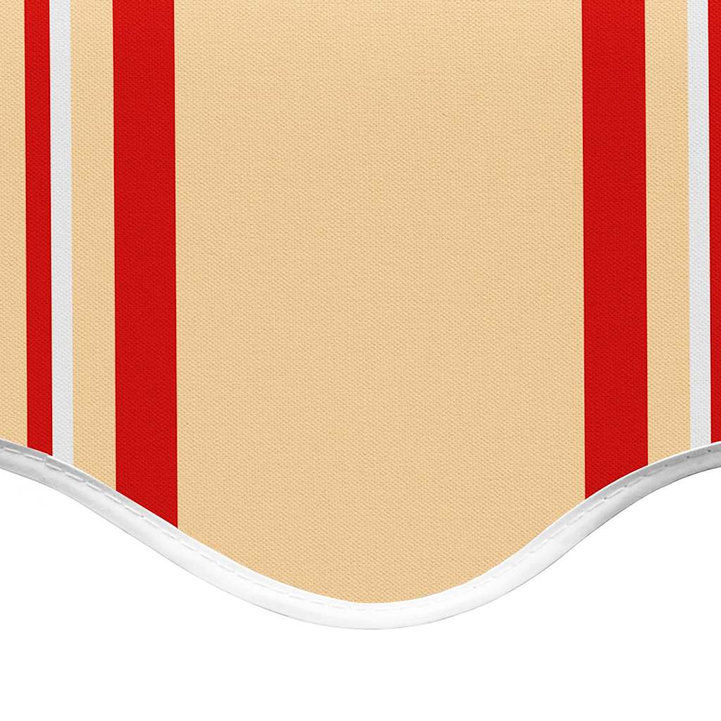 Tessuto di Ricambio per Tenda da Sole Giallo e Arancione 450x300 cm Poliestere