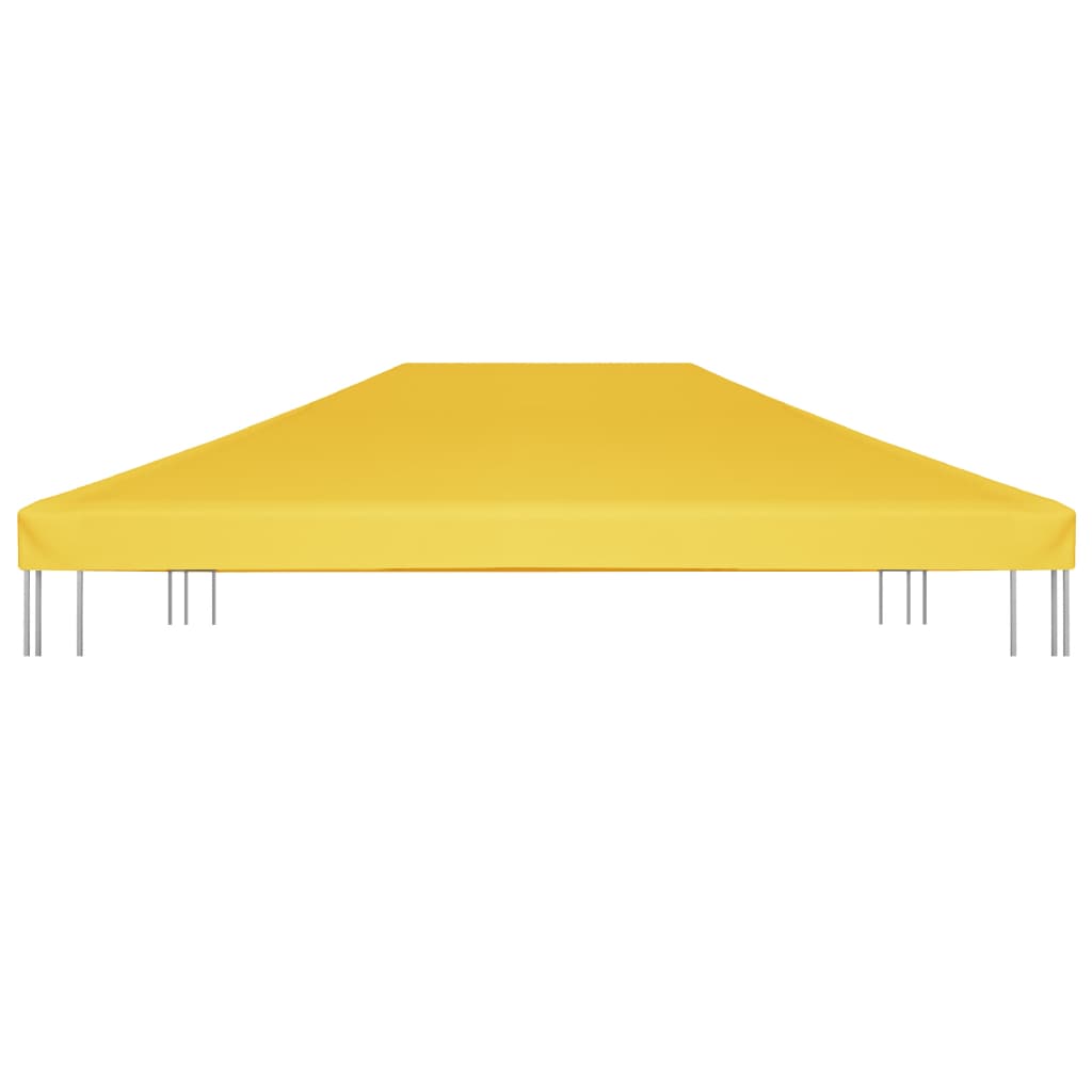 Copertura Superiore per Gazebo 270 g/m² 4x3 m Gialla