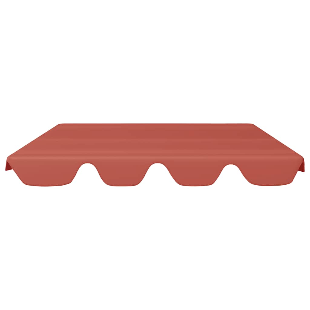 Baldacchino per Dondolo Giardino Terracotta 150/130x105/70 cm
