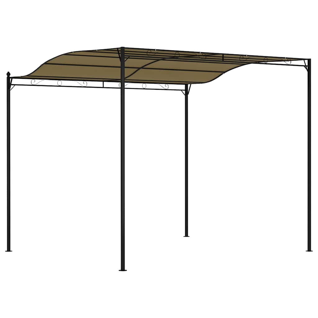 Tendalino Parasole 3x2,4 m Grigio Talpa 180 g/m²