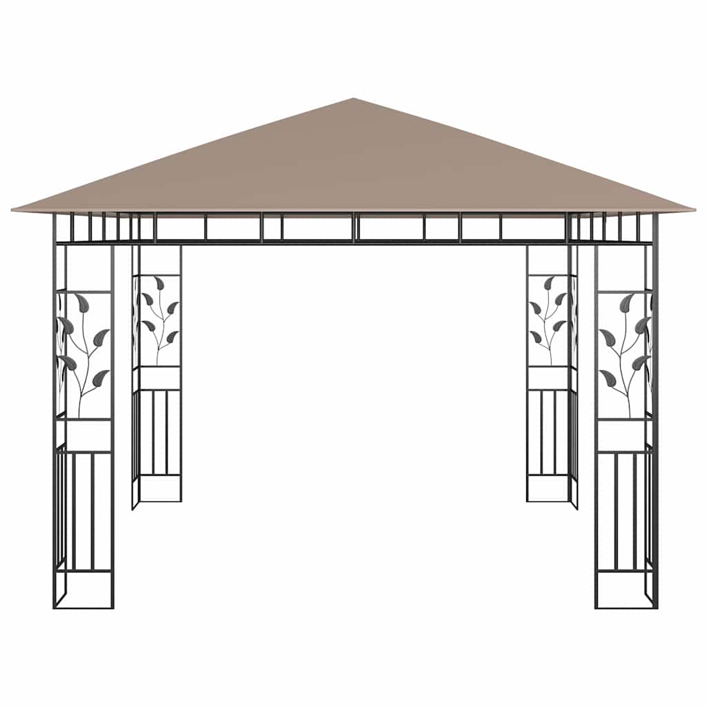 Gazebo con Zanzariera 3x3x2,73 m Talpa 180 g/m²