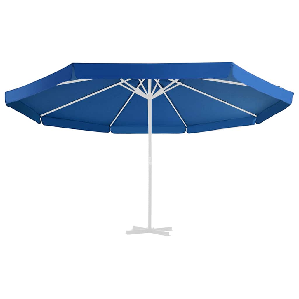 Telo di Ricambio per Ombrellone Azzurro 300 cm