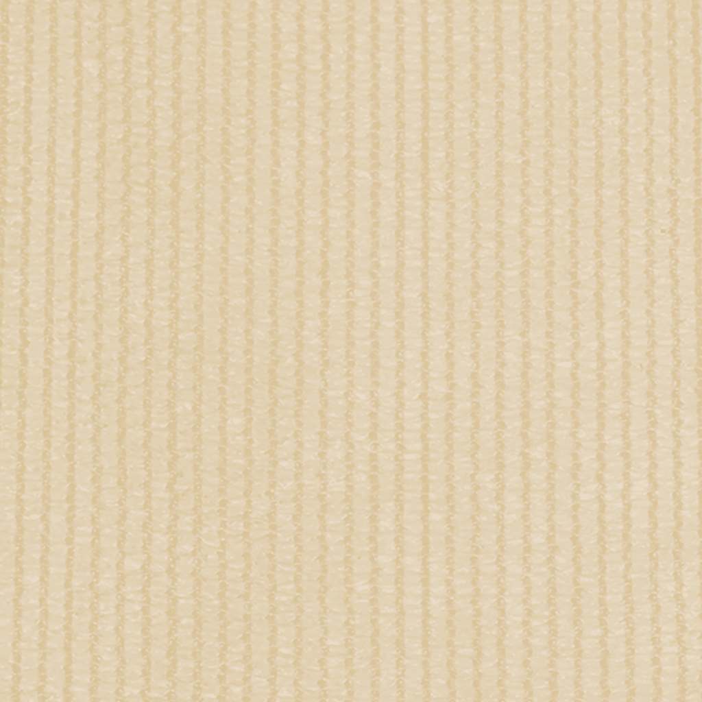 Tenda a Rullo per Esterni color crema 65(L)x140(A) cm HDPE