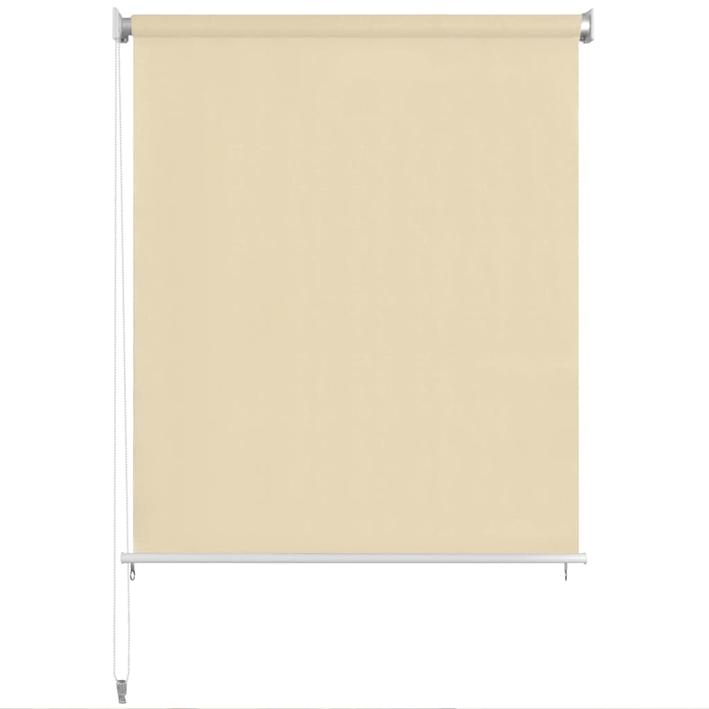 Tenda a Rullo per Esterni Crema 80x140 cm HDPE