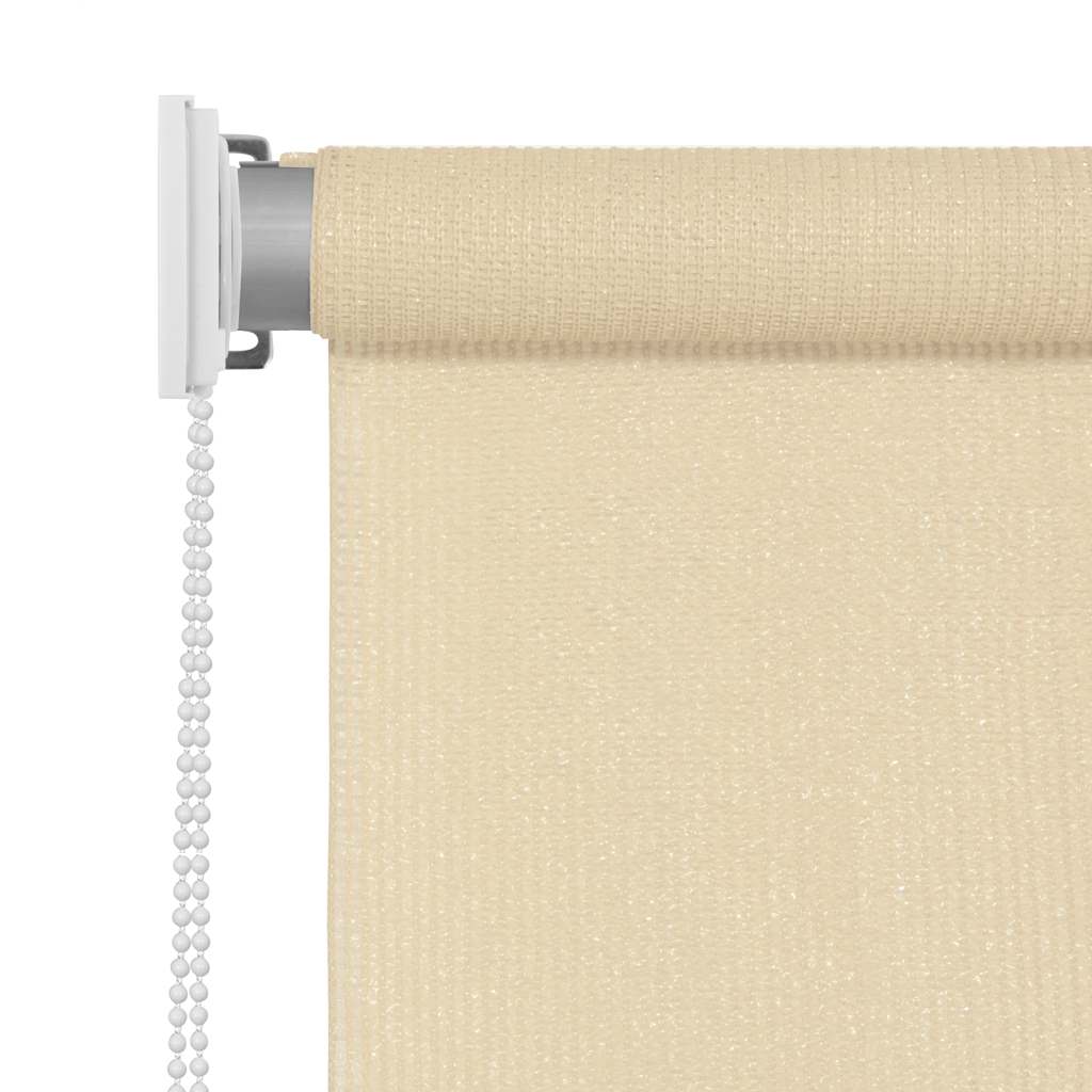 Tenda a Rullo per Esterni Crema 80x140 cm HDPE