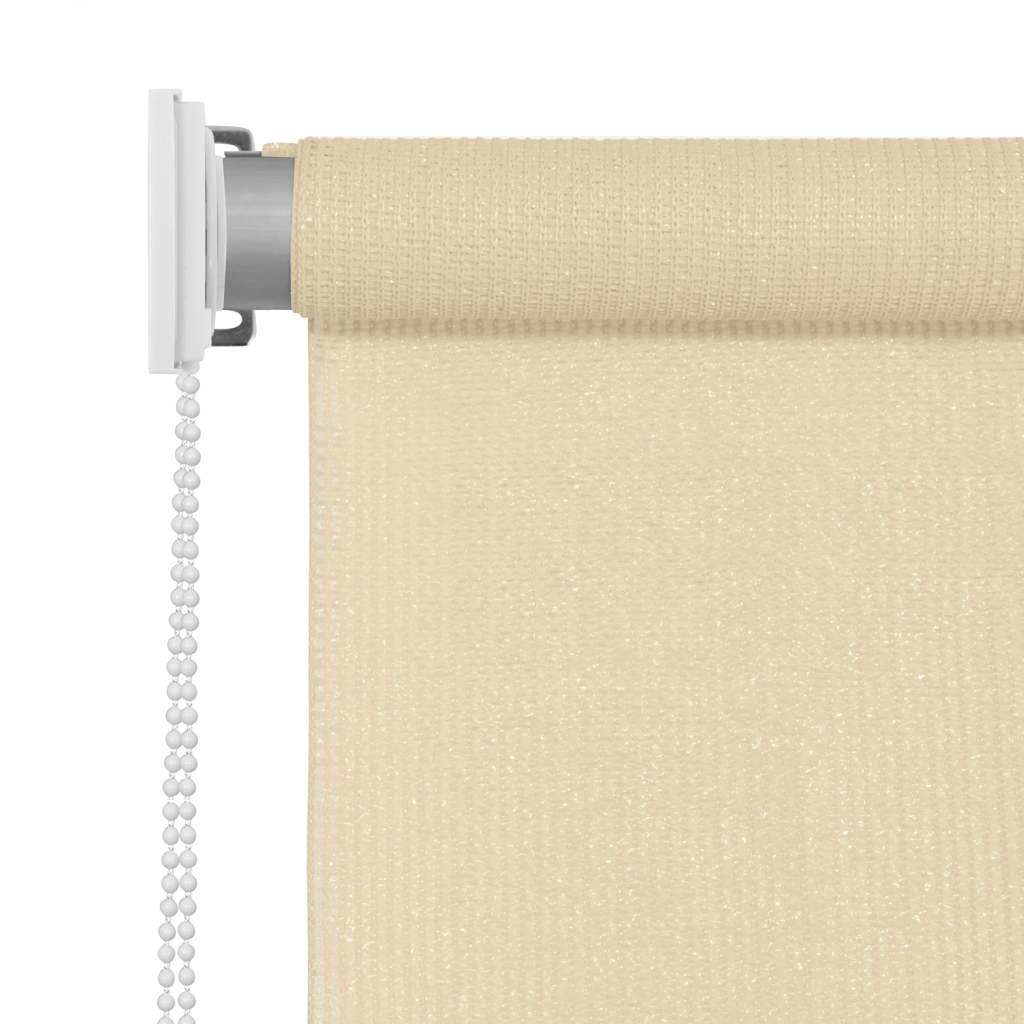 Tenda a Rullo per Esterni color crema 85(L)x230(A) cm HDPE
