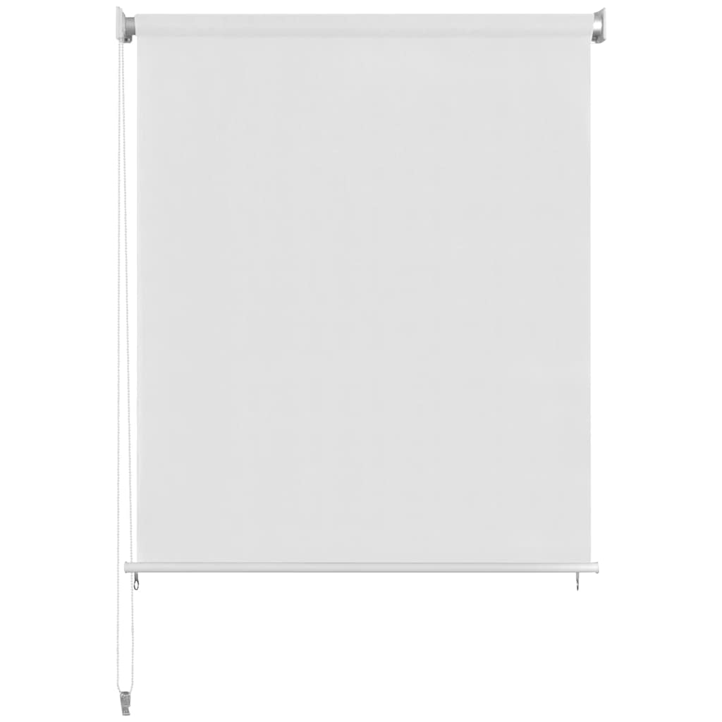 Tenda a Rullo per Esterni bianca 65(L)x140(A) cm HDPE
