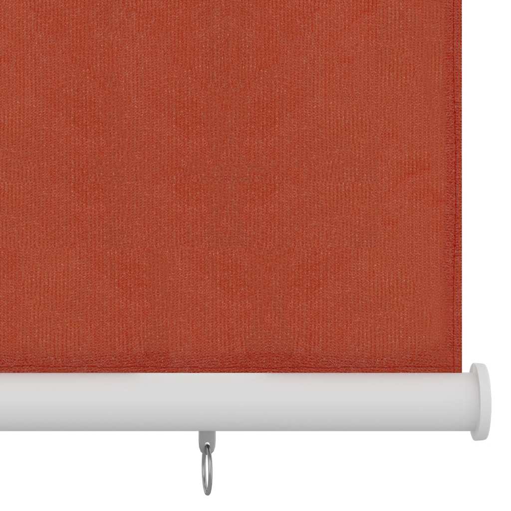 Tenda a Rullo per Esterni 225(L)x140(A) cm Terracotta HDPE