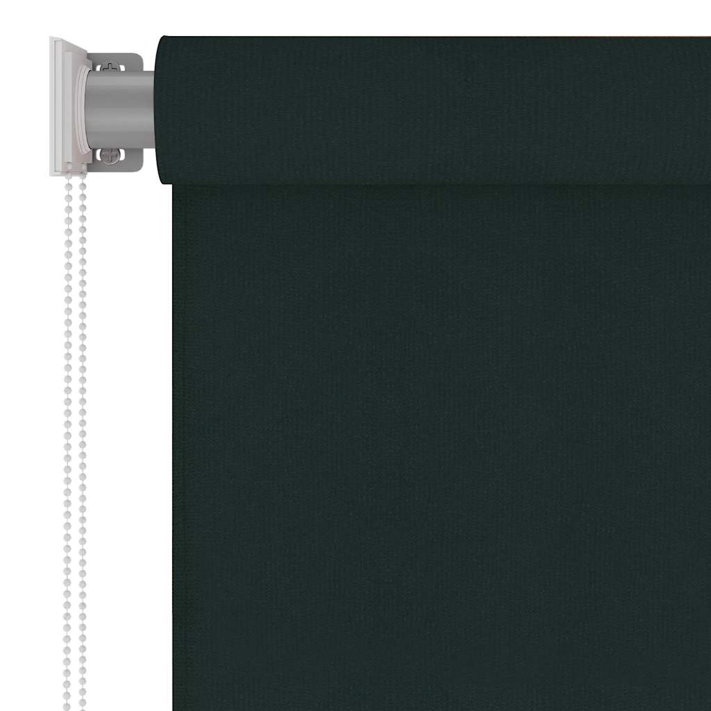 Tenda a Rullo per Esterni 225(L)x140(A) cm Verde scuro HDPE