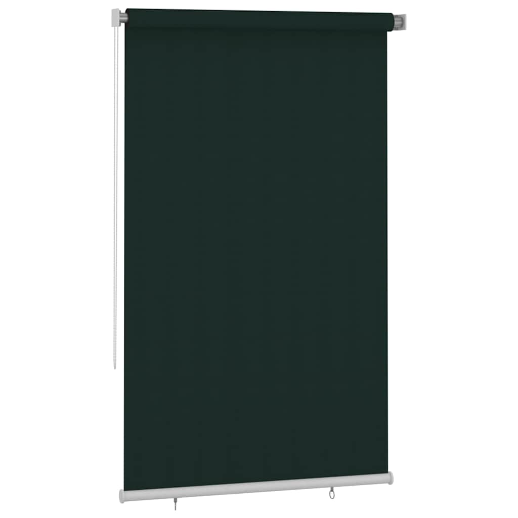 Tenda a Rullo per Esterni 145(L)x230(A) cm Verde scuro HDPE