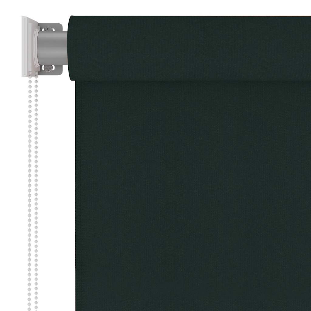 Tenda a Rullo per Esterni 145(L)x230(A) cm Verde scuro HDPE