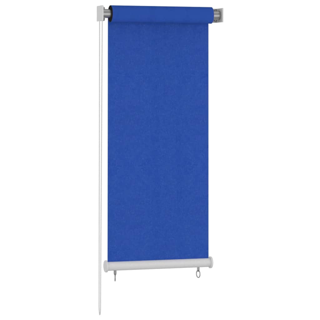 Tenda a Rullo per Esterni 65(L)x140(A) cm Blu HDPE