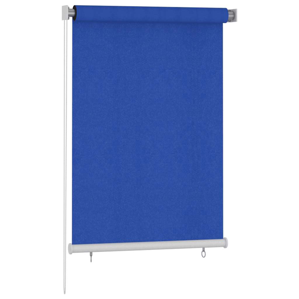 Tenda a Rullo per Esterni 105(L)x140(A) cm Blu HDPE