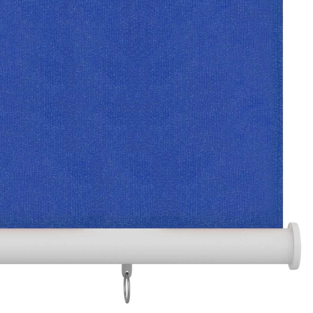 Tenda a Rullo per Esterni 245(L)x140(A) cm Blu HDPE