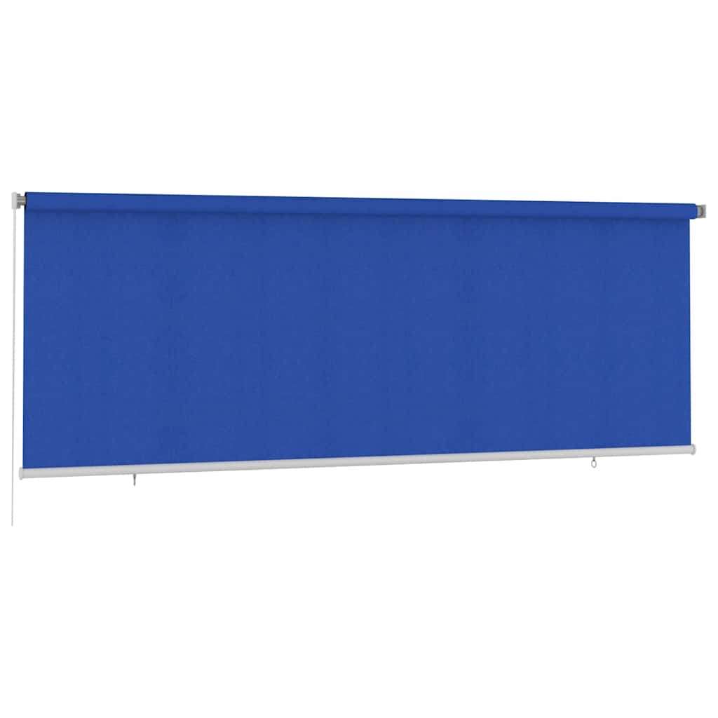 Tenda a Rullo per Esterni 405(L)x140(A) cm Blu HDPE