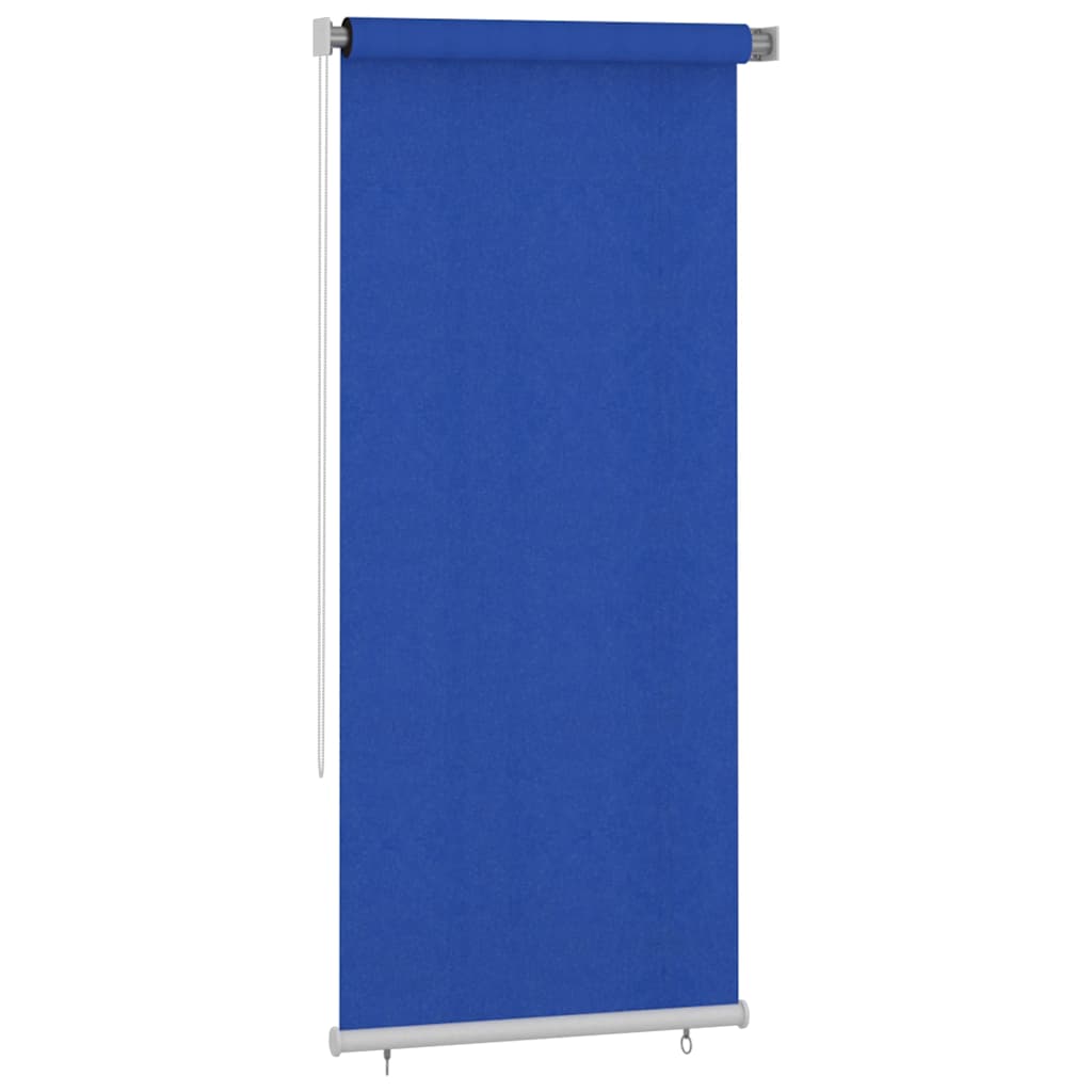 Tenda a Rullo per Esterni 105(L)x230(A) cm Blu HDPE