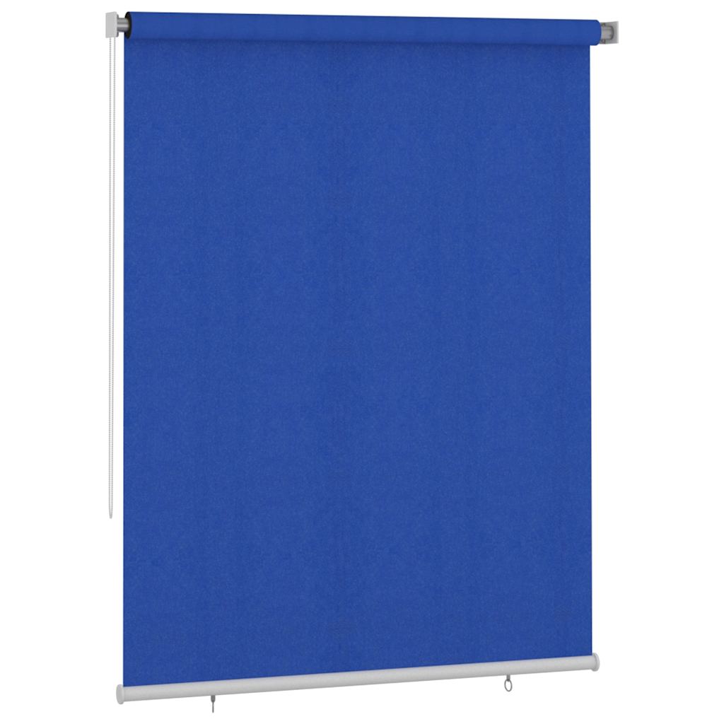 Tenda a Rullo per Esterni 185(L)x230(A) cm Blu HDPE