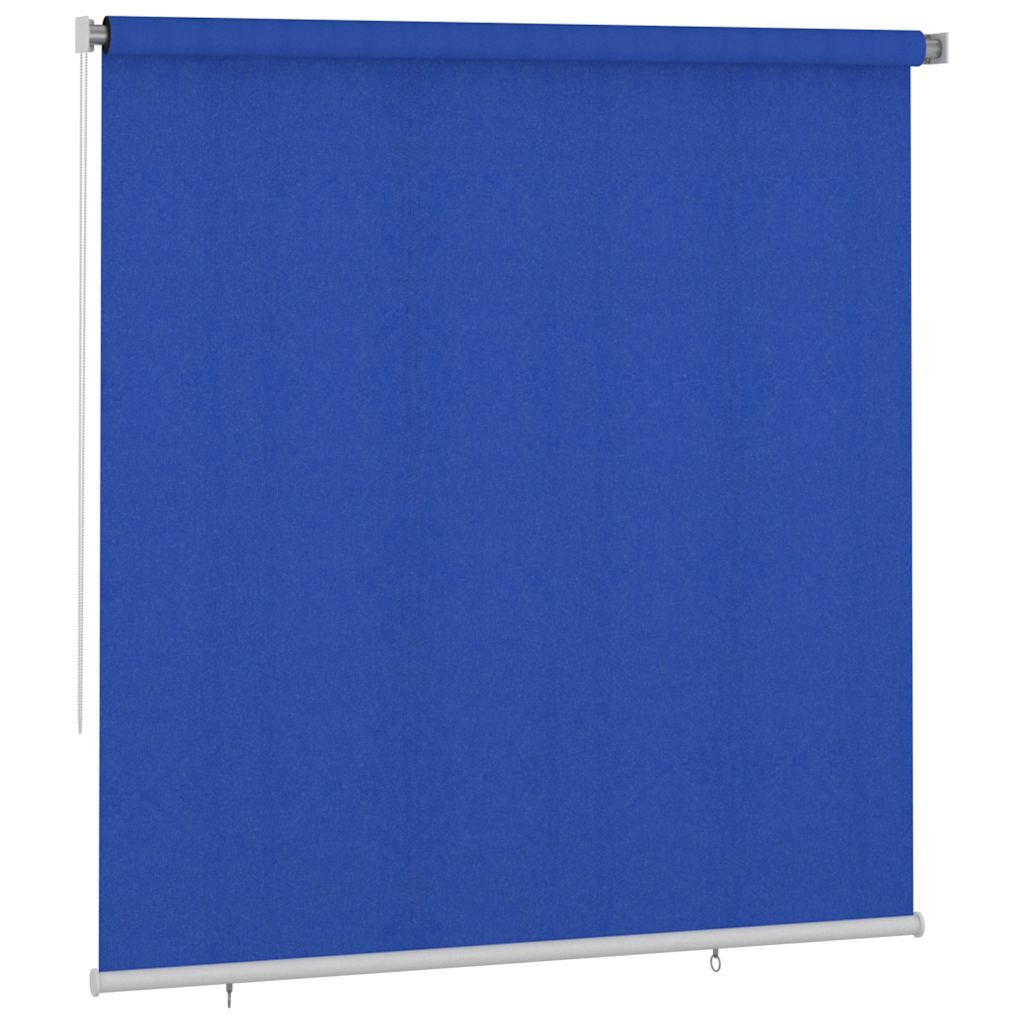 Tenda a Rullo per Esterni 225(L)x230(A) cm Blu HDPE