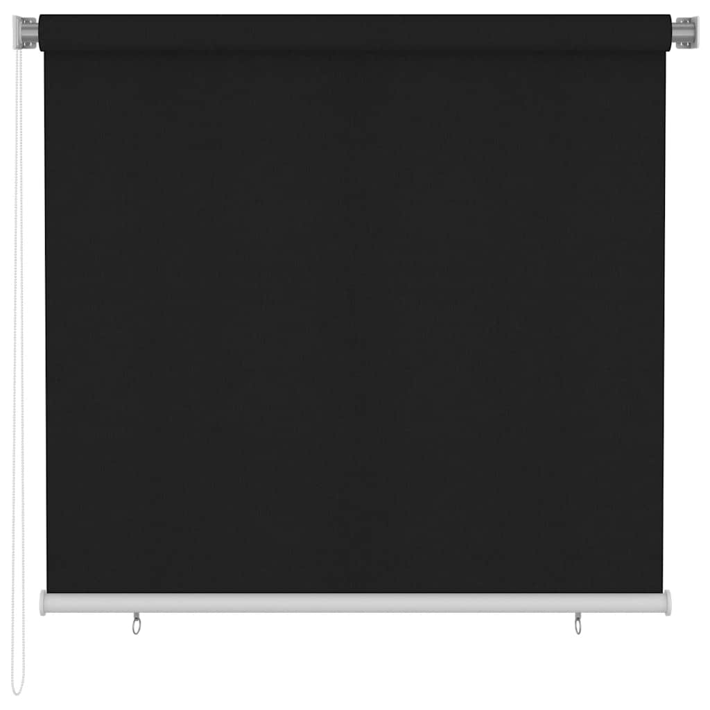 Tenda a Rullo per Esterni 165(L)x140(A) cm nera