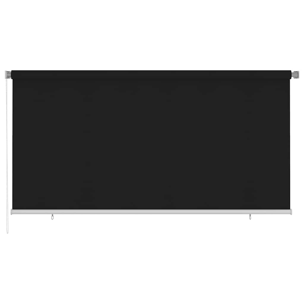 Tenda a Rullo per Esterni 305(L)x140(A) cm nera