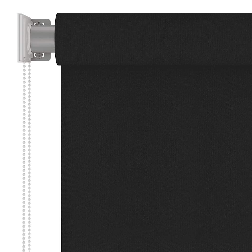 Tenda a Rullo per Esterni 65(L)x230(A) cm in HDPE nero