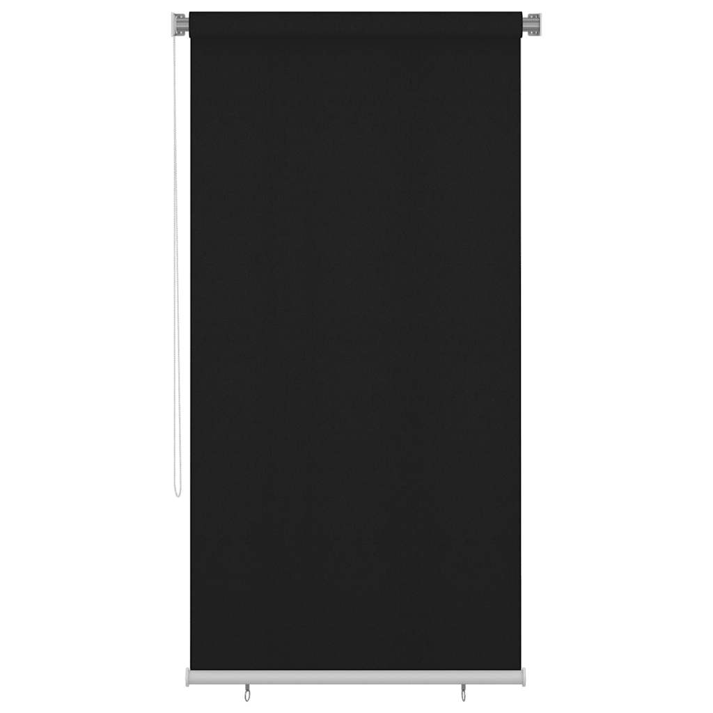 Tenda a Rullo per Esterni 125(L)x230(A) cm nera