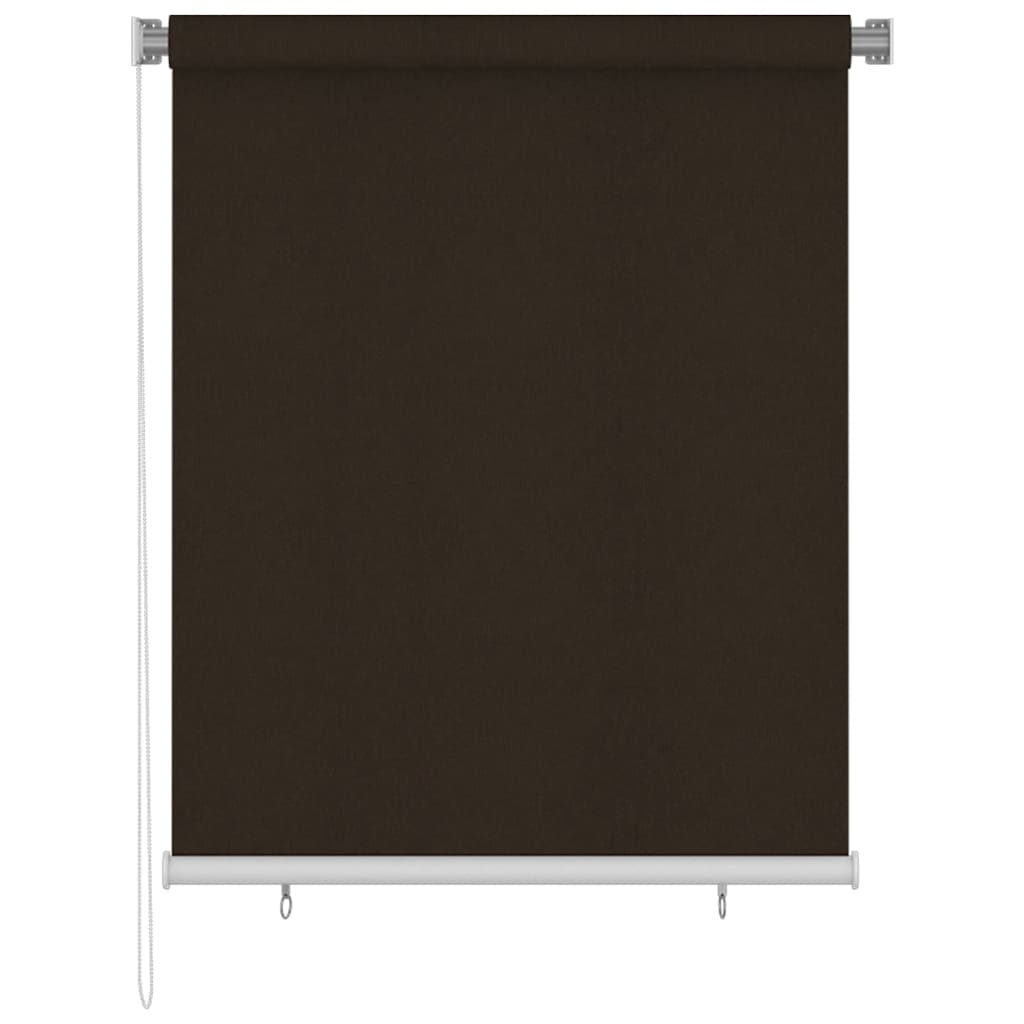 Tenda a Rullo per Esterni 125(L)x140(A) cm Marrone