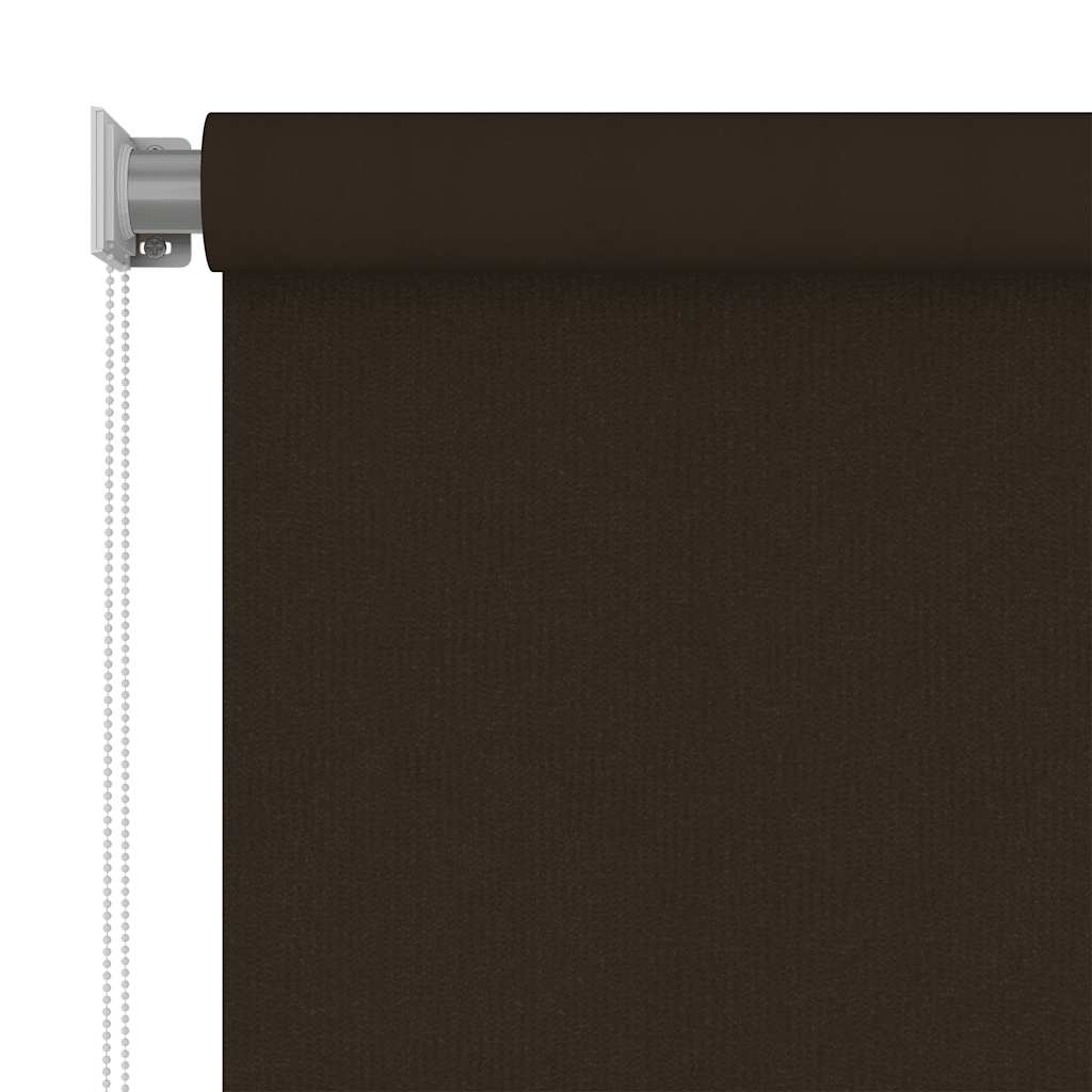 Tenda a Rullo per Esterni 305(L)x140(A) cm Marrone HDPE