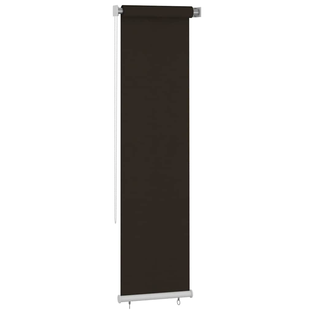 Tenda a Rullo per Esterni 65(L)x230(A) cm Marrone HDPE