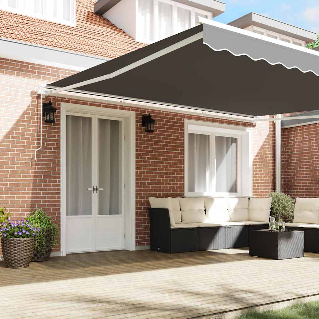 Struttura della tenda Bianco 450 × 350 cm Alluminio