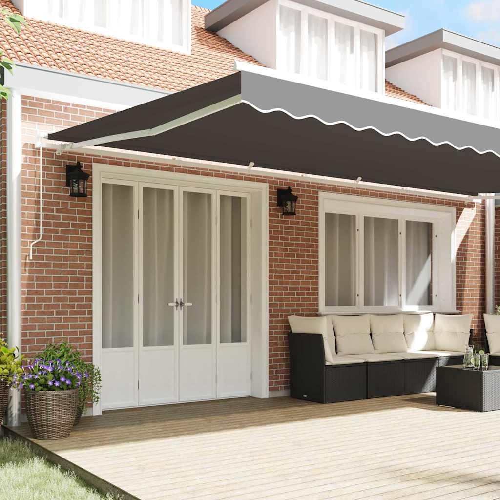 Struttura della tenda Bianco 600 × 350 cm Alluminio
