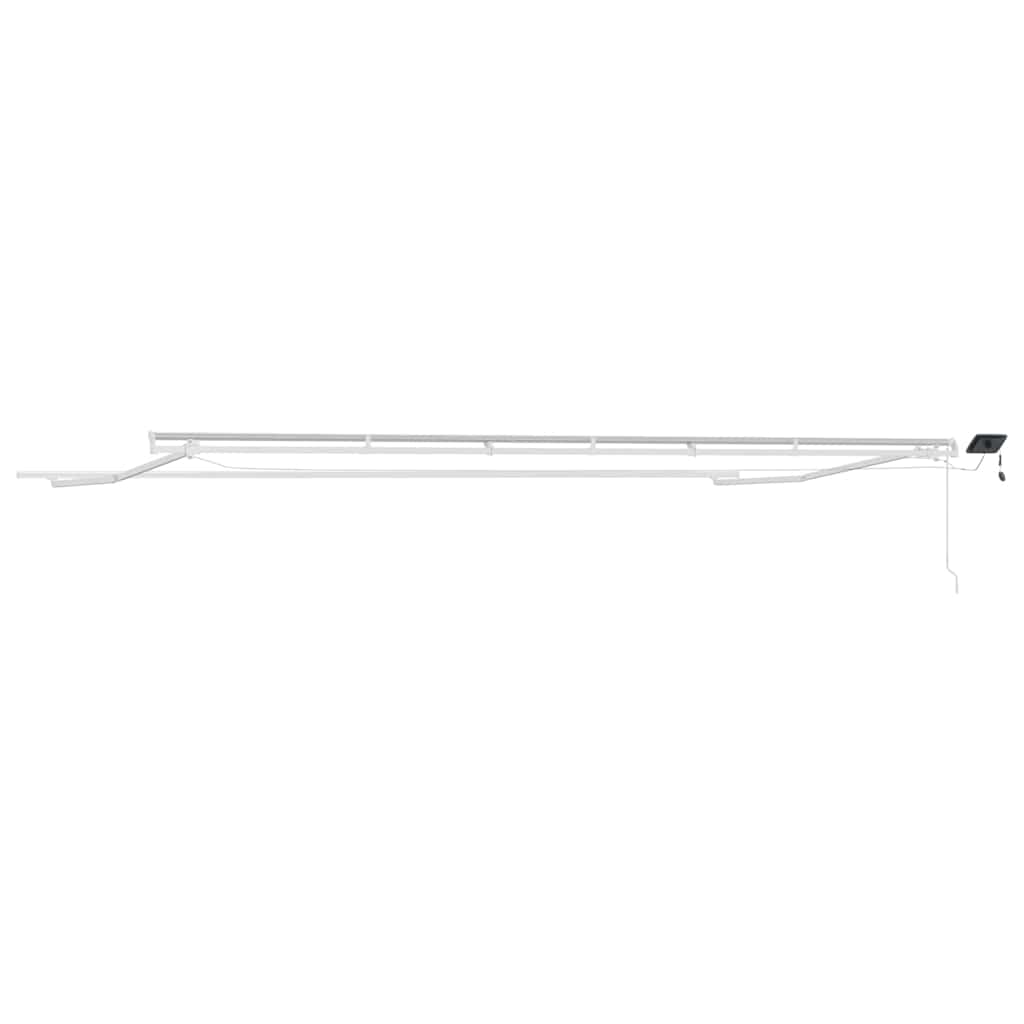 Struttura della tenda Bianco 600 × 300 cm Alluminio