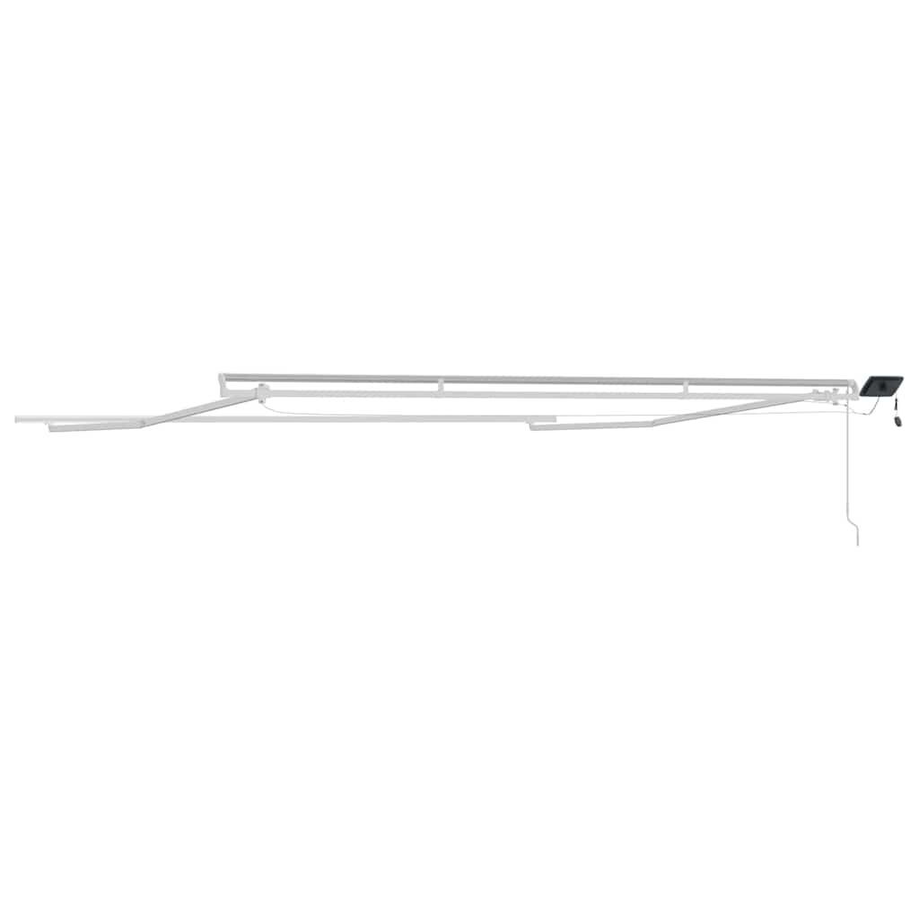 Struttura della tenda Bianco 400 × 350 cm Alluminio
