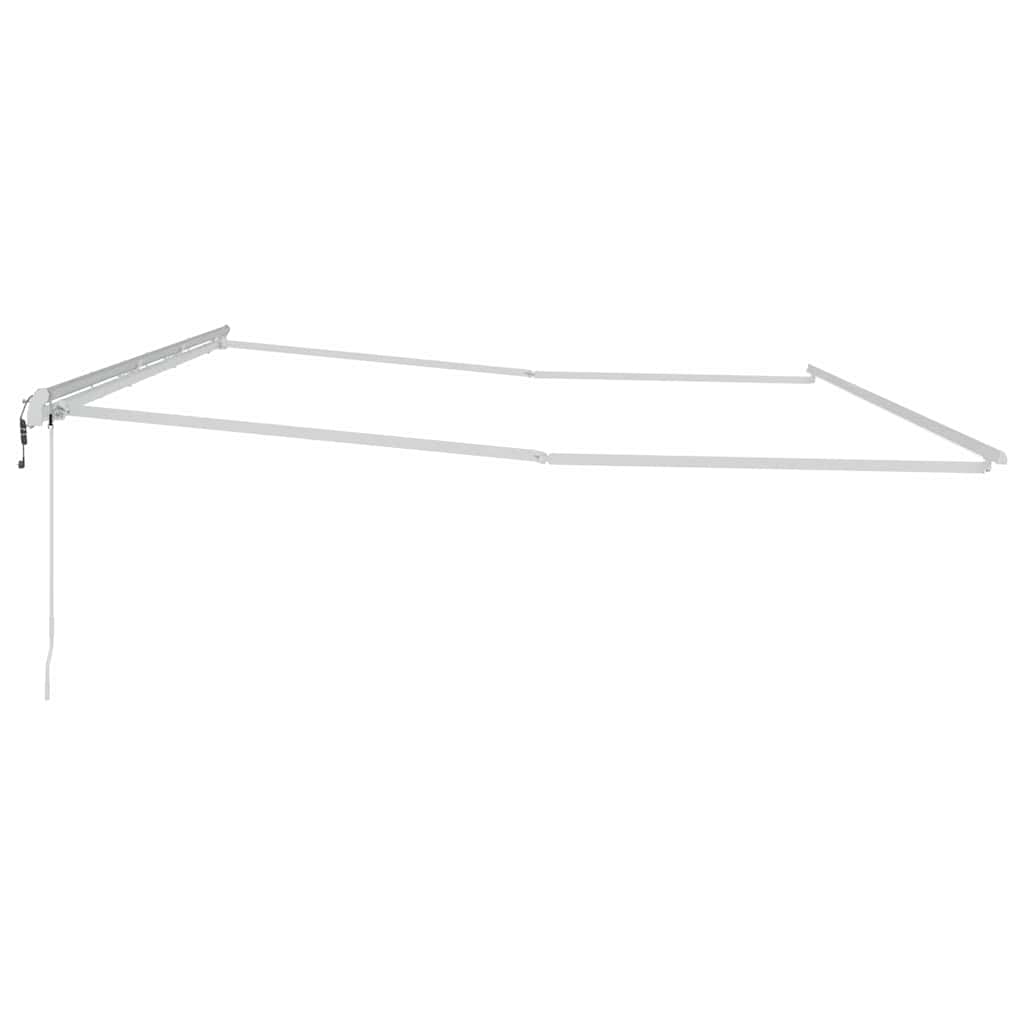 Struttura della tenda Bianco 600 × 300 cm Alluminio