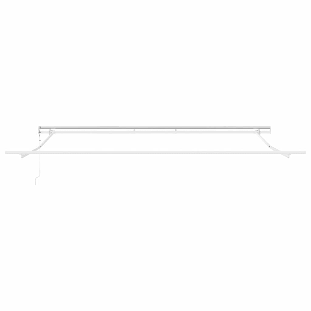 Struttura della tenda Bianco 400 × 350 cm Alluminio