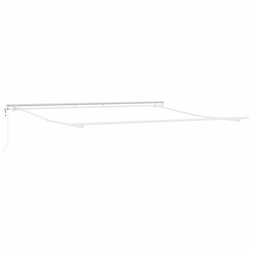 Struttura della tenda Bianco 500 × 350 cm Alluminio