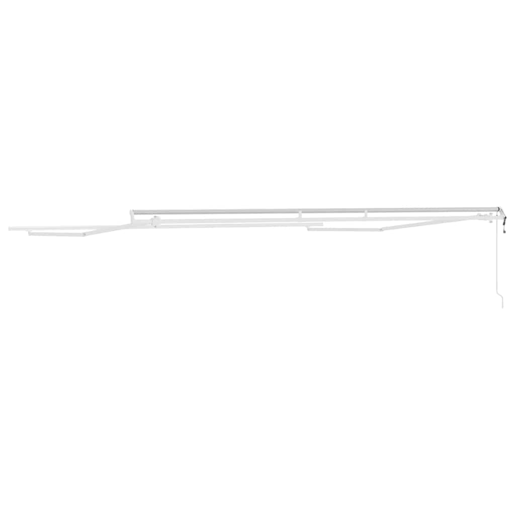 Struttura della tenda Bianco 500 × 350 cm Alluminio