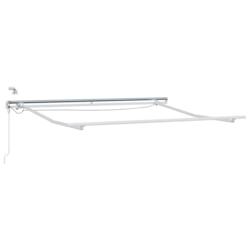 Struttura della tenda Bianco 350 x 250 cm Alluminio