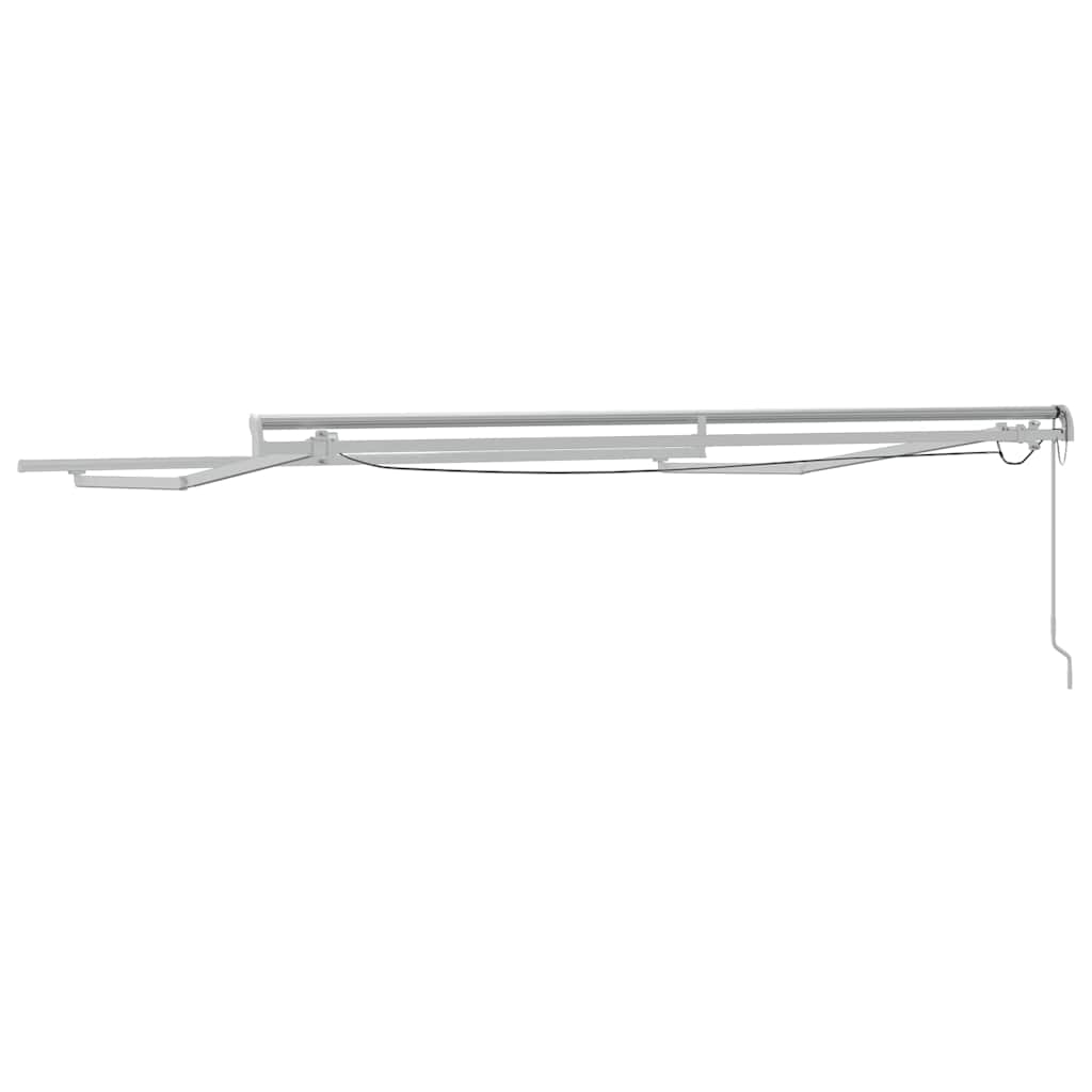 Struttura della tenda Bianco 350 x 250 cm Alluminio