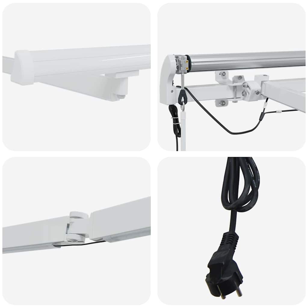 Struttura della tenda Bianco 400 × 350 cm Alluminio
