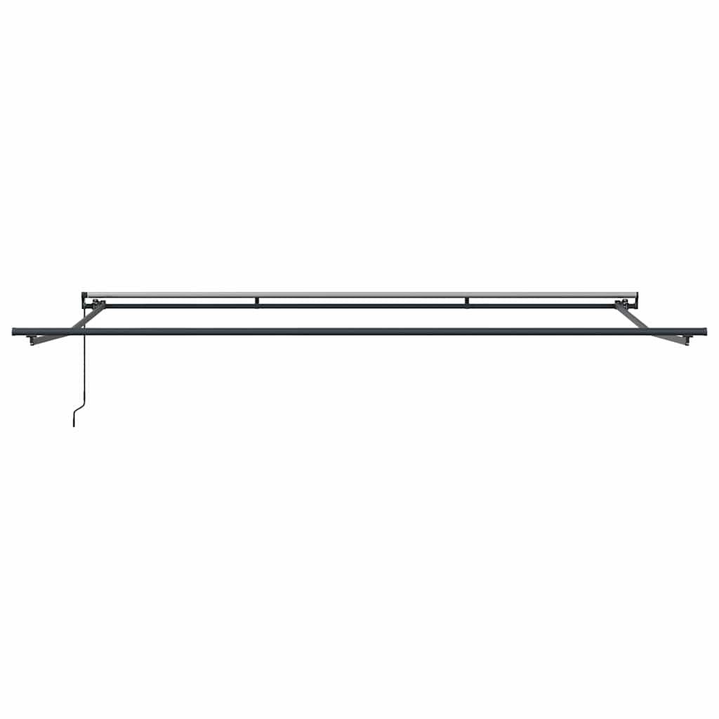 Struttura della tenda Antracite 400 × 350 cm Alluminio